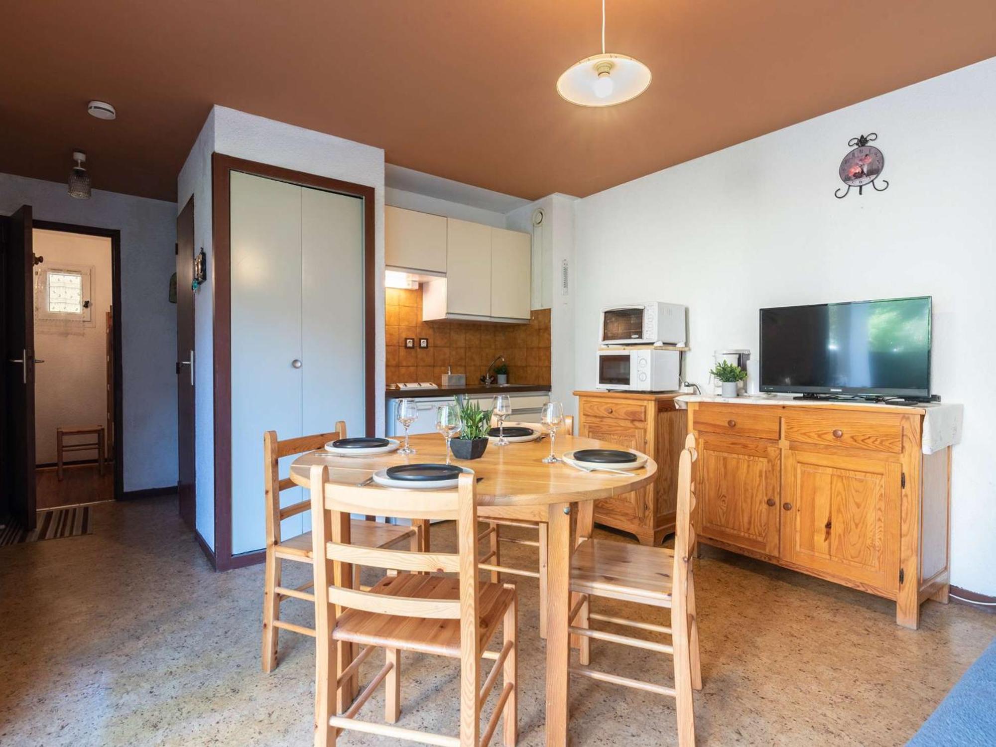 Appartement Cosy Pour 4, Terrasse, Proche Thermes Et Telecabine A Saint-Lary-Soulan - Fr-1-296-196 Zewnętrze zdjęcie